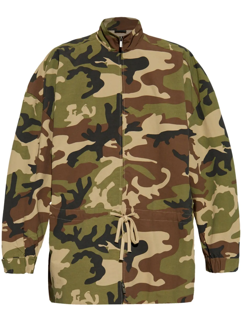 

Куртка с камуфляжным принтом FEAR OF GOD ESSENTIALS, зеленый