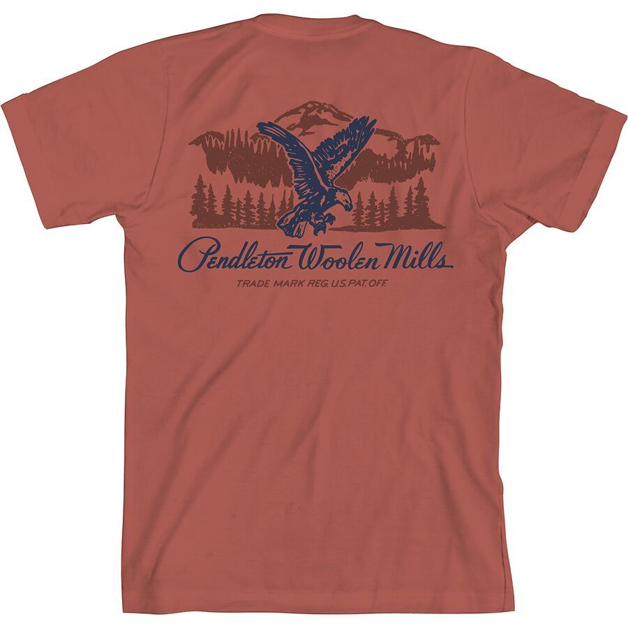 

Футболка Pendleton Flying Eagle Graphic Pendleton, Clay/Navy, Синий, Футболка Pendleton Flying Eagle Graphic Pendleton, Clay/Navy
