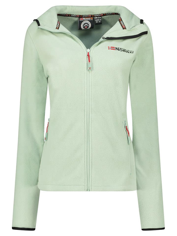 

Флисовая куртка Unicia Geographical Norway, светло-зеленый