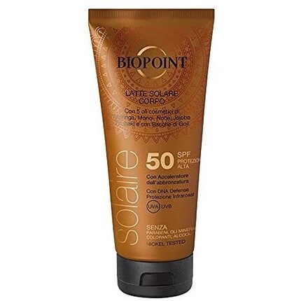 

Солнцезащитный лосьон для тела Biopoint LSF 50 200 мл