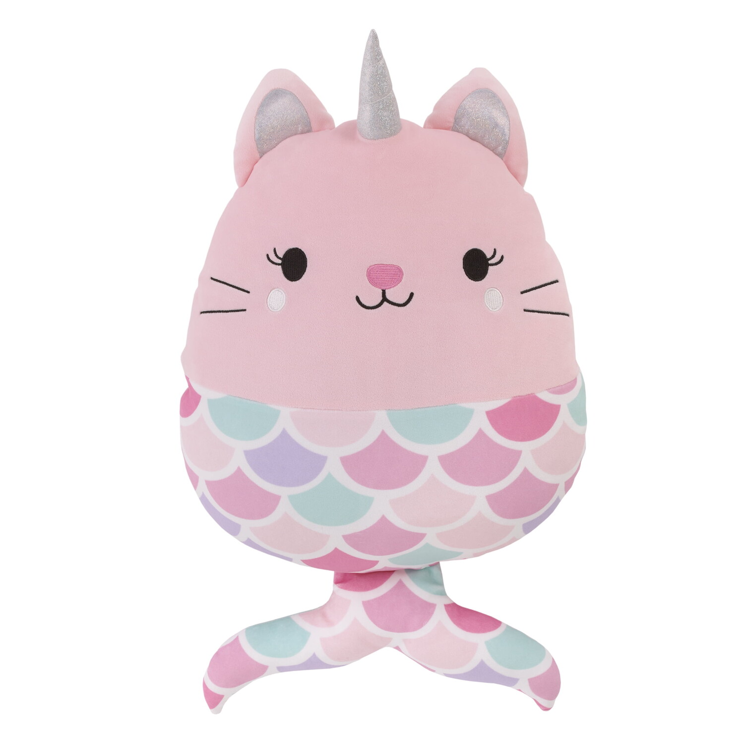 

Подушка для малышей Everything Kids Mermaid Kitty Unicorn, розовый