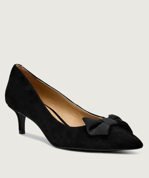 Туфли Adrienne на широком каблуке Lauren Ralph Lauren, черный