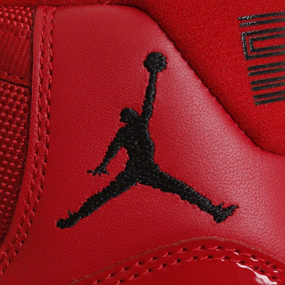 Детские кроссовки Jordan Air 12 Retro Bg French Black/Red Nike, белый/черный/красный — фото 4
