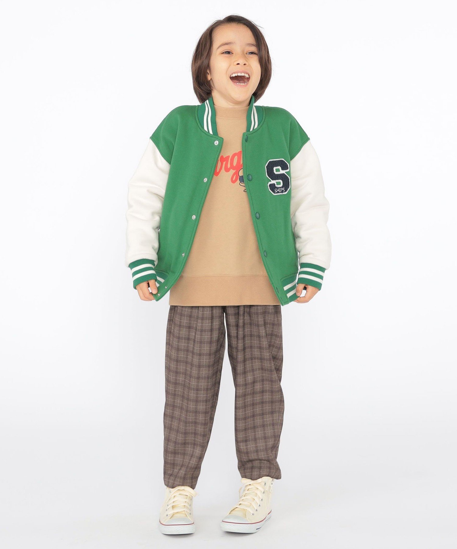 Детская куртка SHIPS: 100–130 см / Stadium Jacket SHIPS KIDS, Green — фото 2
