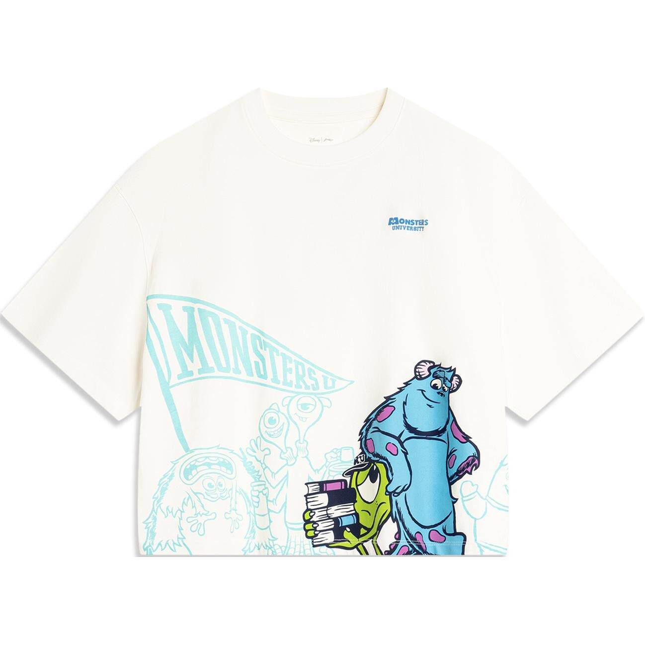 

Футболка Disney женская молочно-белая Lining