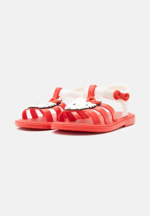 Стильные сандалии hello kitty и ее подруги Mini Melissa, Red/White — фото 4