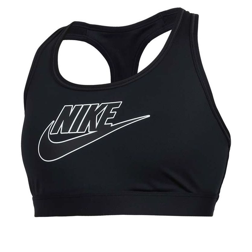 

Бюстгальтер (WMNS) Nike Swoosh Medium-Support Sports Bra 'Black White'