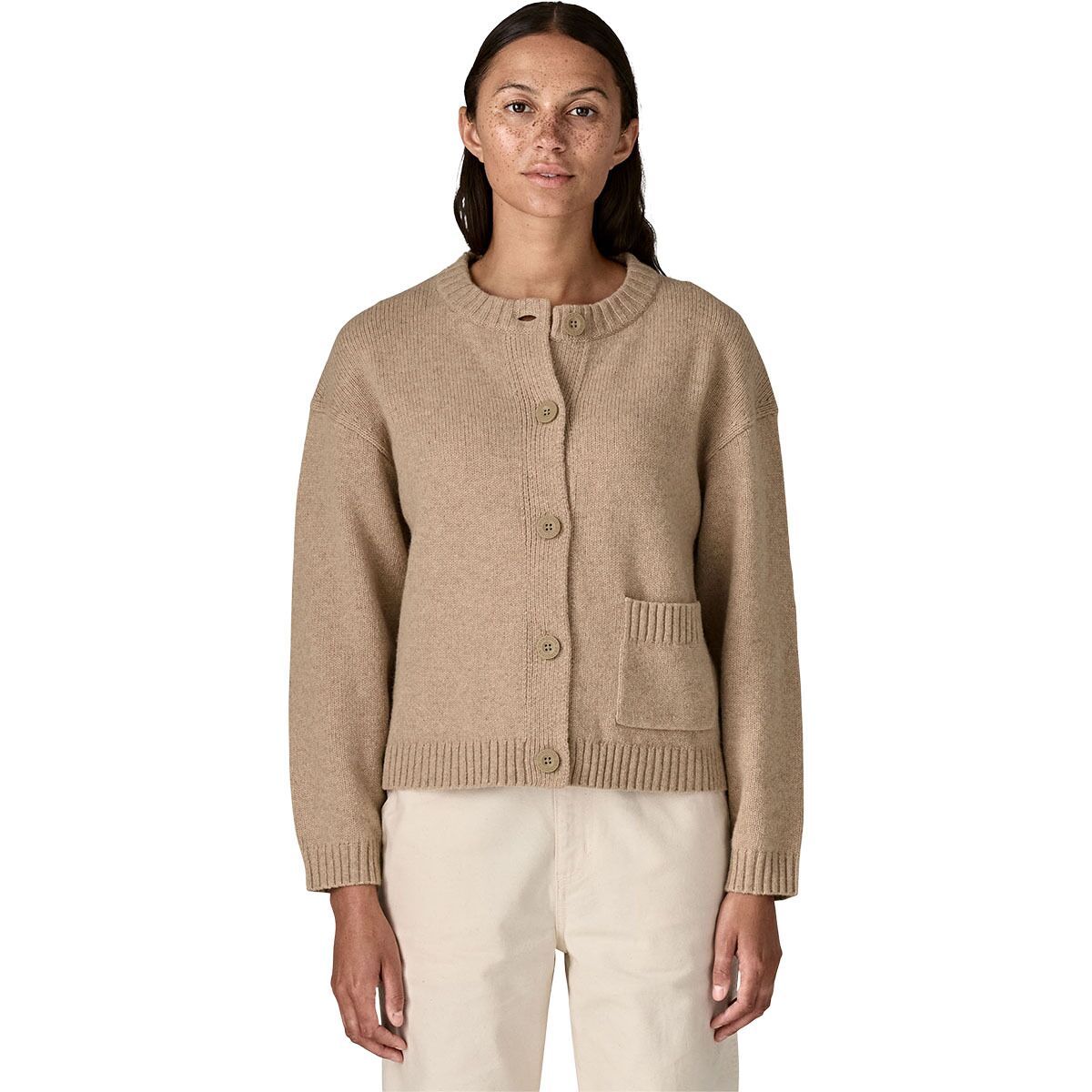 

Куртка из переработанной шерсти Patagonia, цвет seabird grey