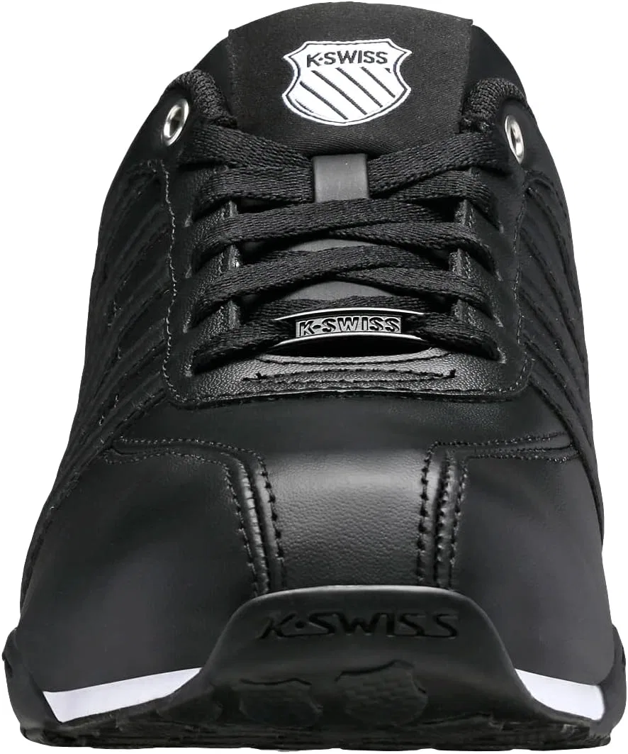 Мужские высокие кроссовки K-Swiss Arvee 1,5 M, Black Silver — фото 2