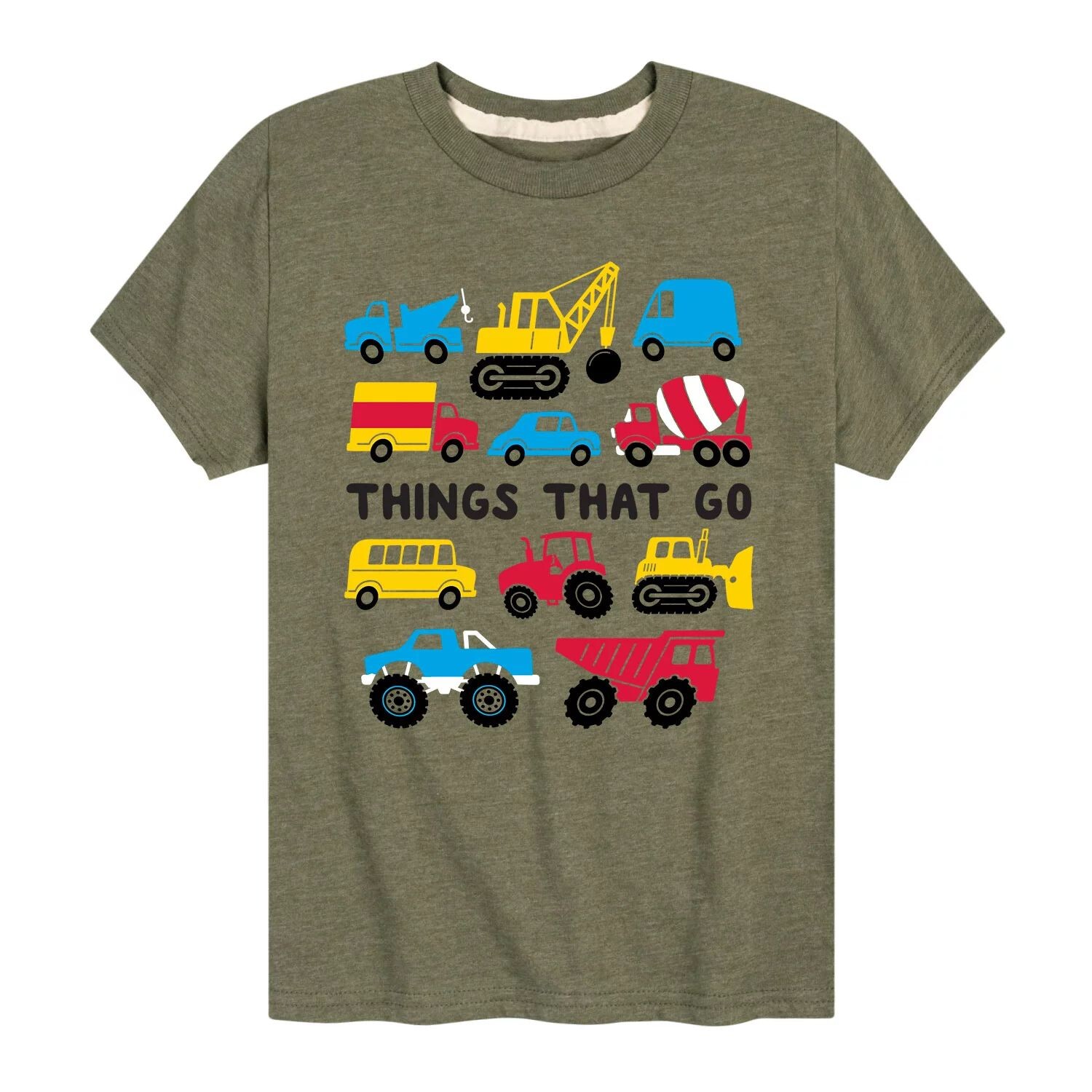 

Футболка Things That Go для мальчиков 8–20 лет с рисунком Licensed Character