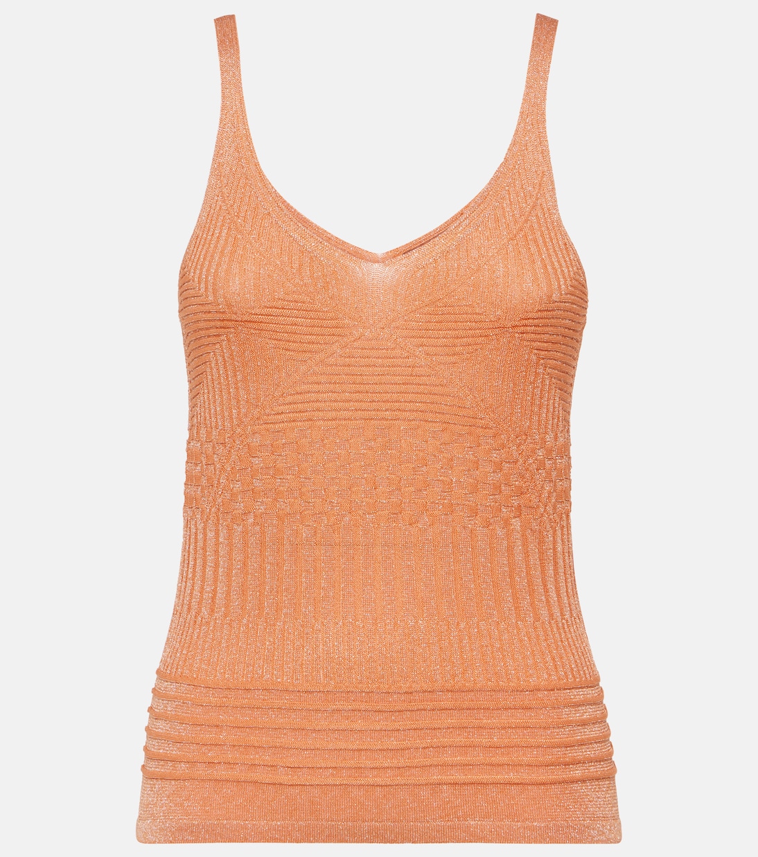 

Майка из ламе Missoni, Orange Plus Gold Base