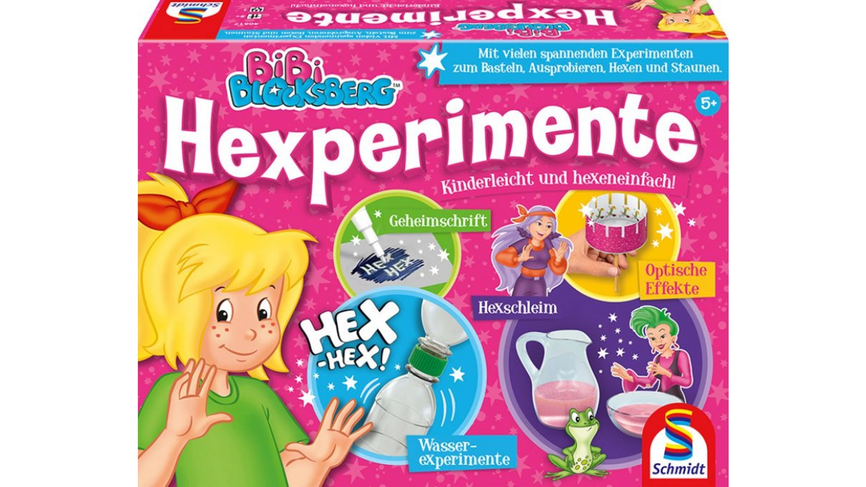 

Schmidt Spiele Биби Блоксберг, Heexperimente