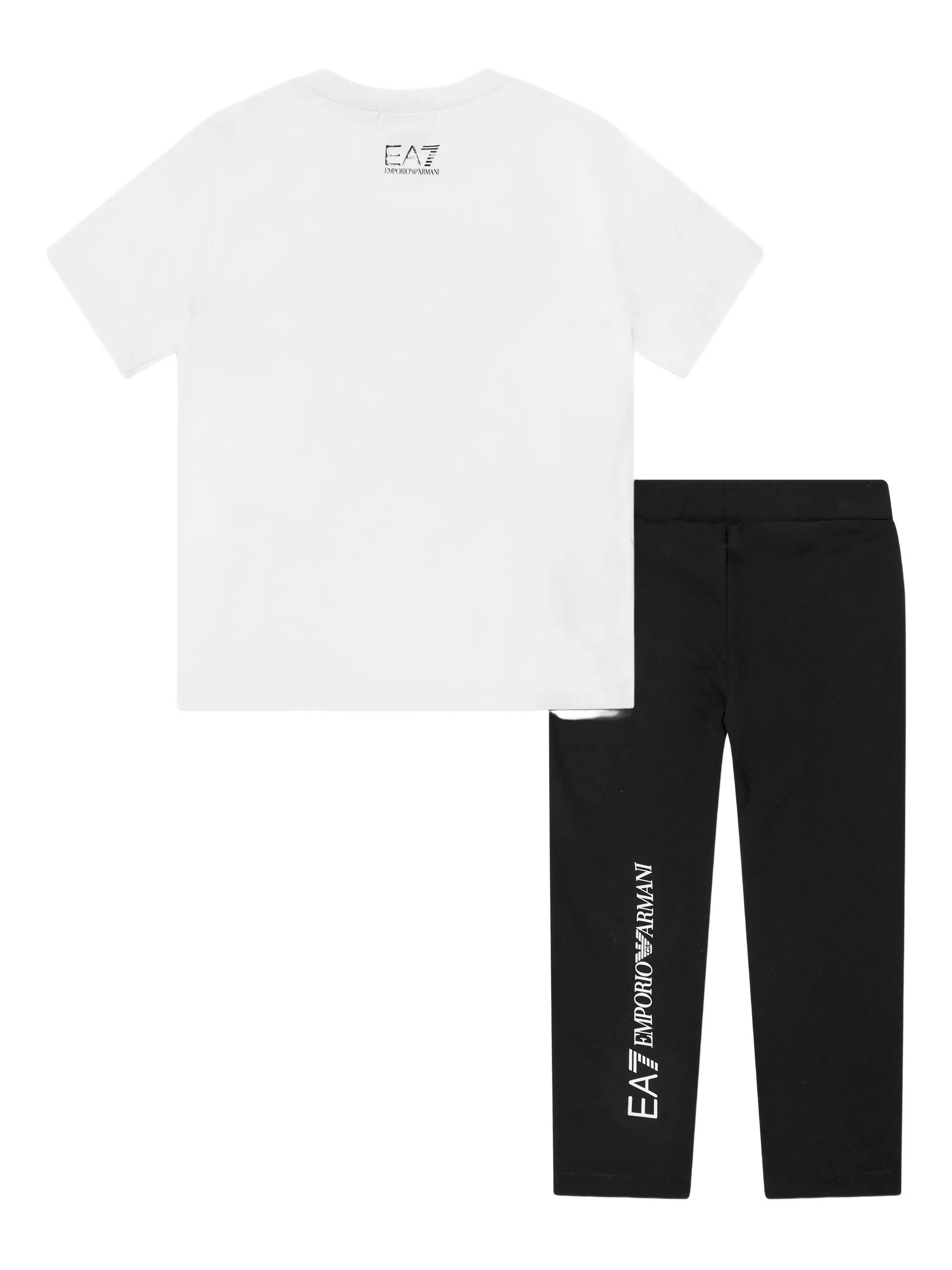 

Спортивный костюм с логотипом Emporio Armani Kids, белый