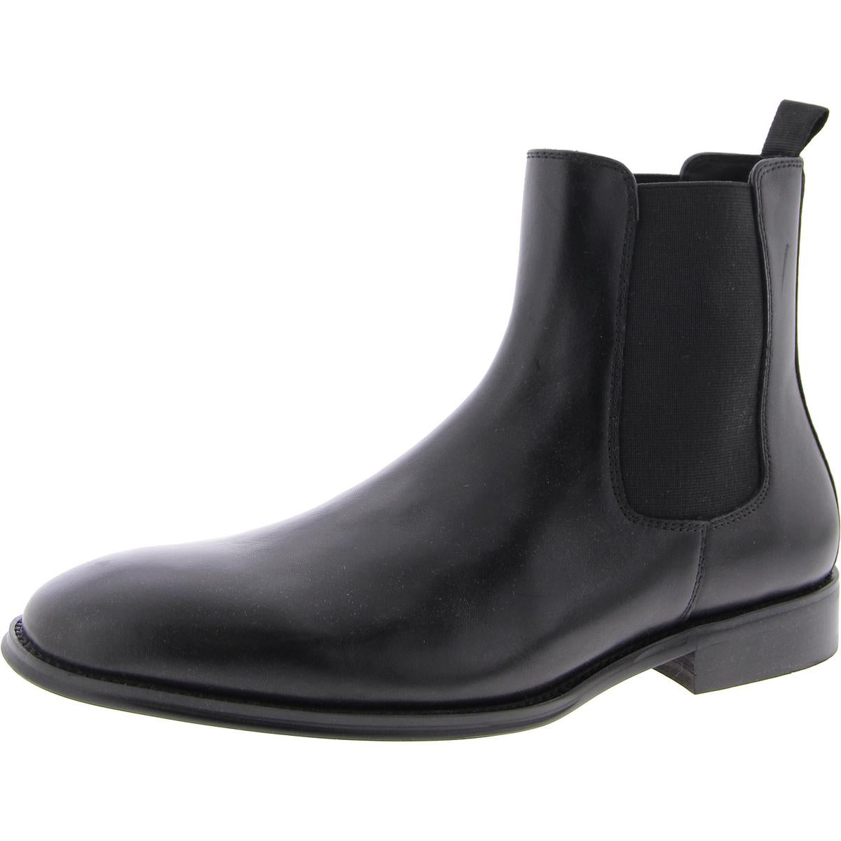 

Ботинки челси Adamo Mens Pull On Round Toe Steve Madden, черный