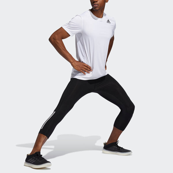 Футболка adidas TF Turf Ss Ftd Training Sports Elastic Short Sleeve White, белый — фото 3