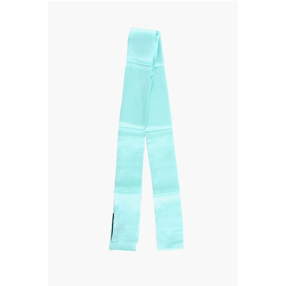 

Однотонный шелковый тонкий платок Dsquared2, Light Blue