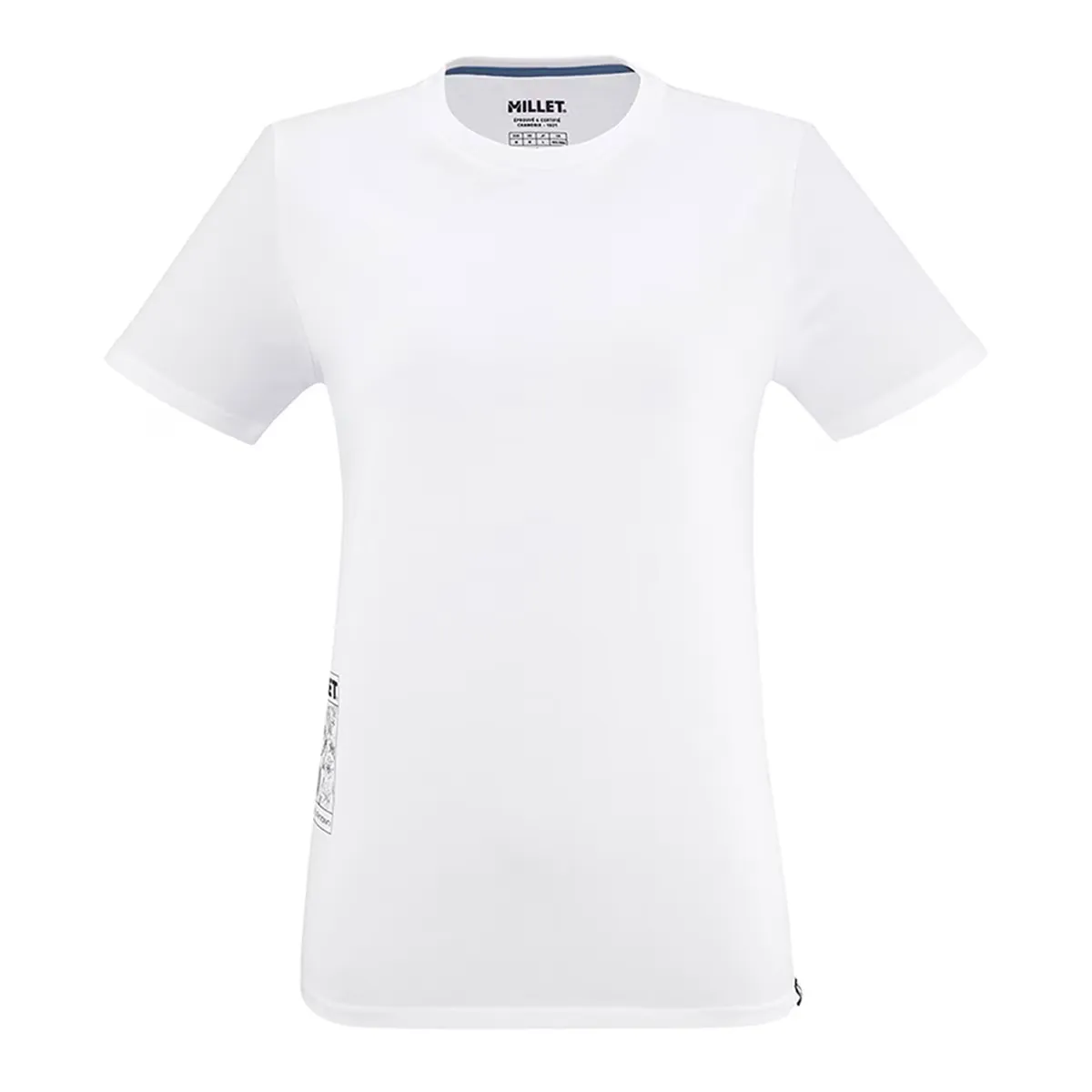 

Женская футболка CHAMONIX FLOWER TS SS W Millet, белый