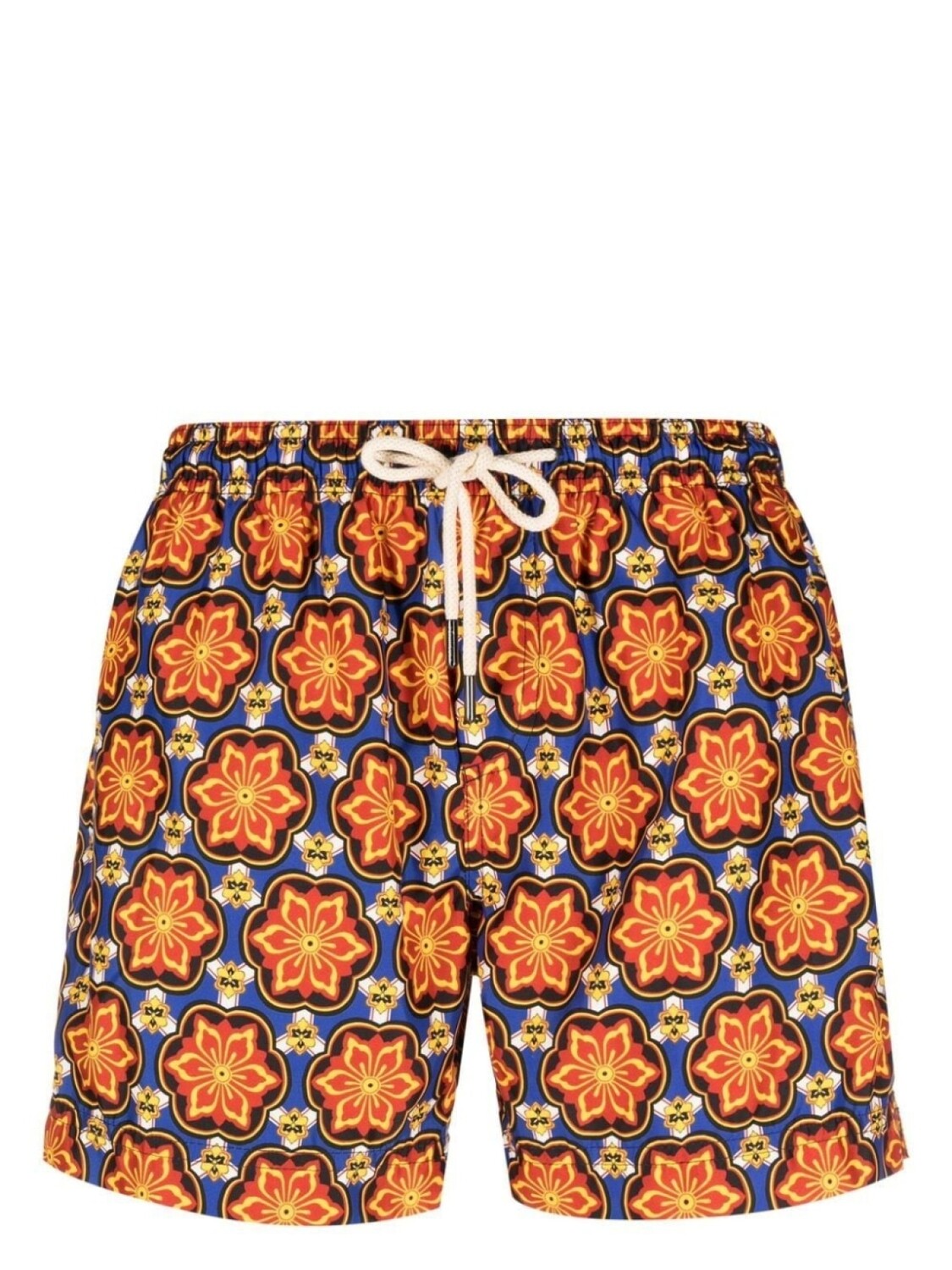 

PENINSULA SWIMWEAR плавки-шорты с геометричным принтом, синий