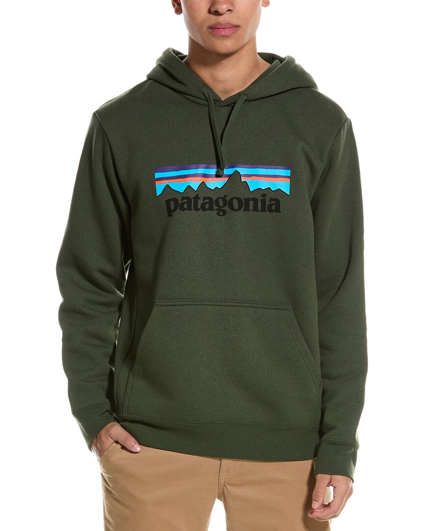 

Толстовка с капюшоном Patagonia Logo Uprisal, синий
