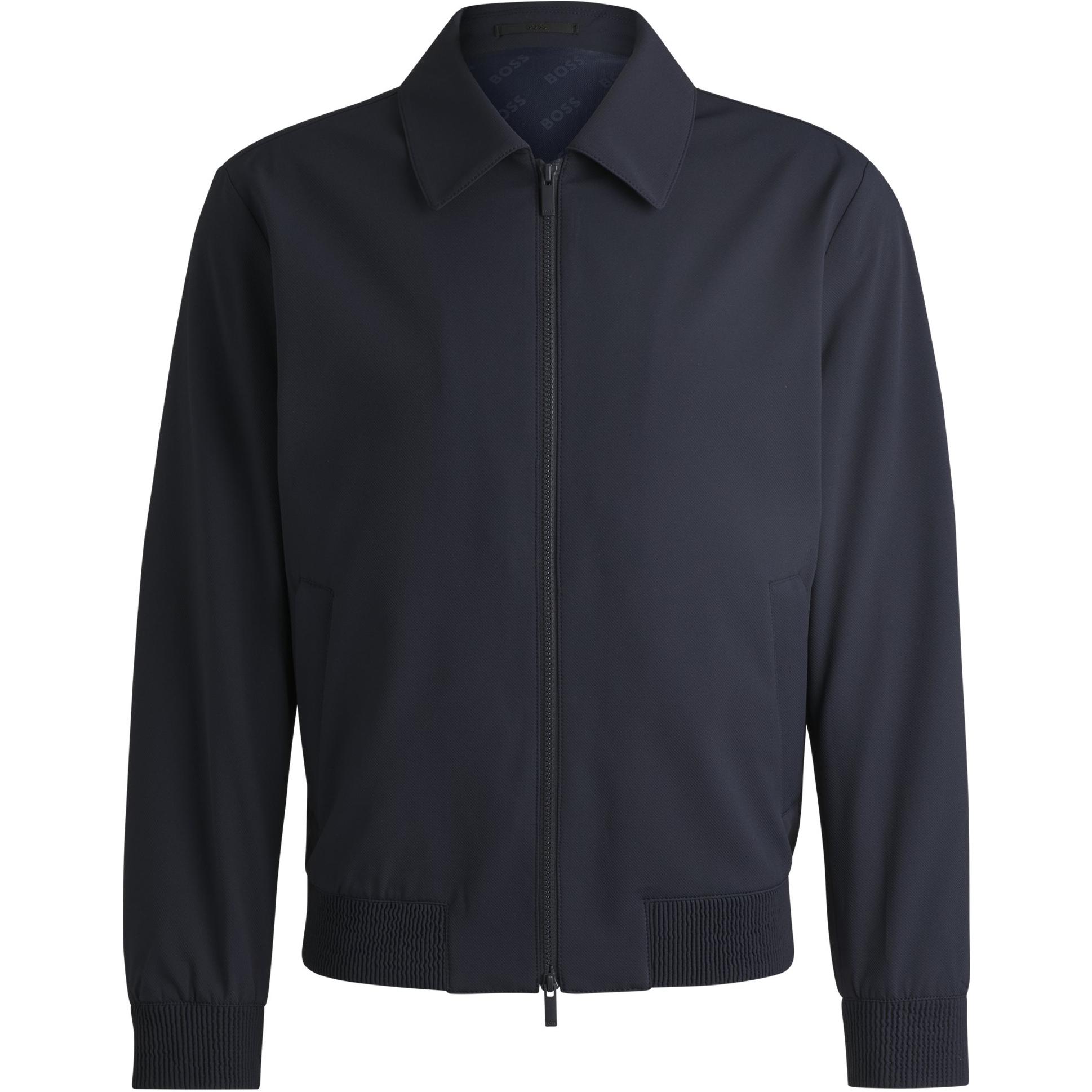 

HUGO BOSS Водоотталкивающая куртка на молнии, Marine Blue