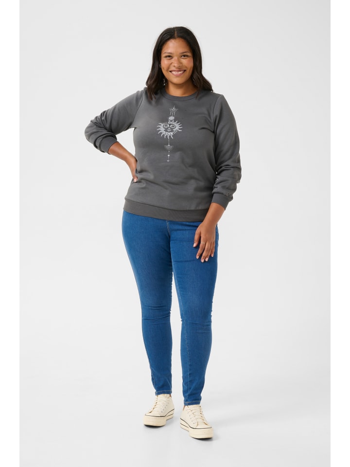 

Толстовка свободного кроя KCsunna цвета Black Oyster KAFFE curve