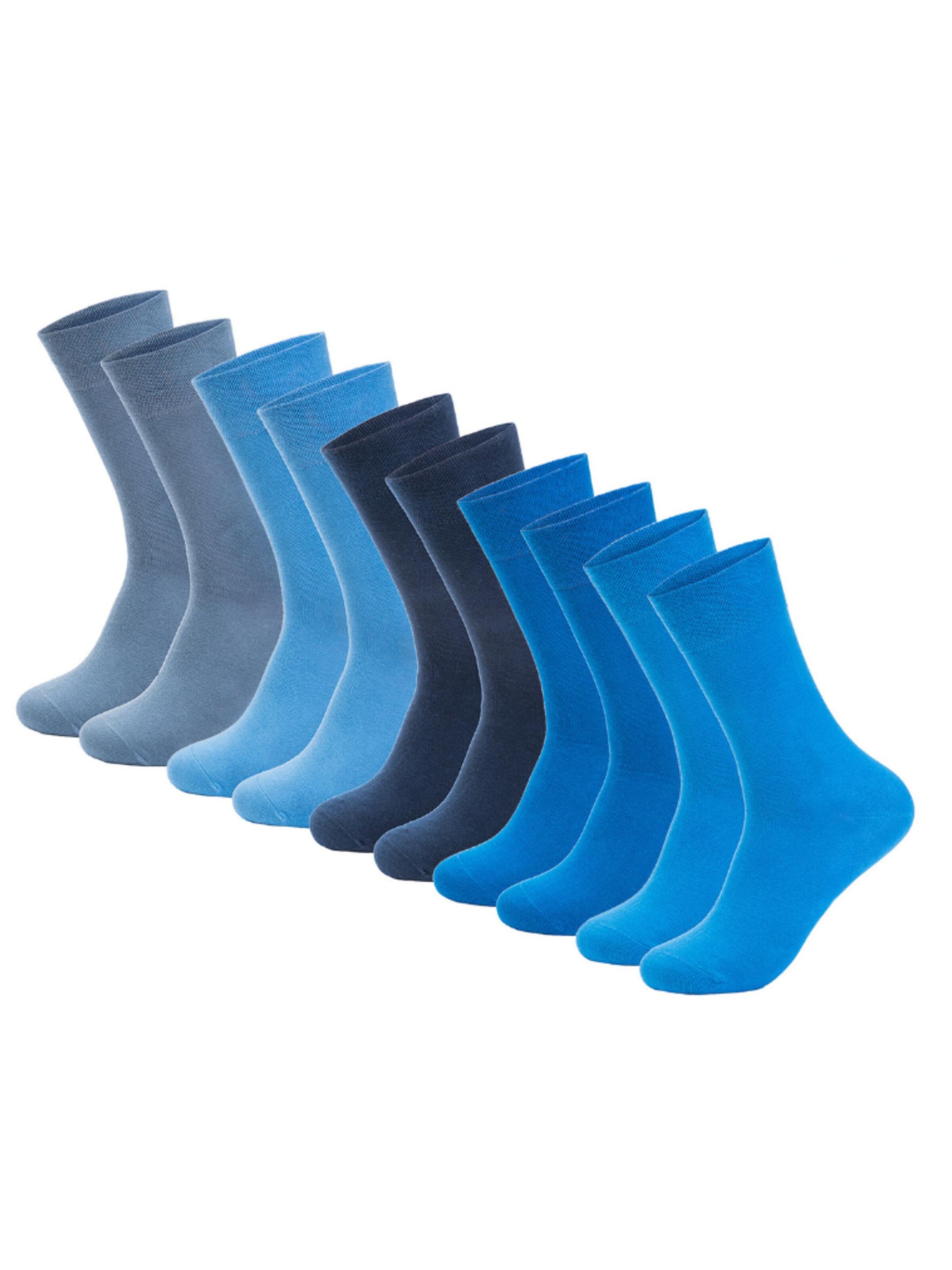 

Носки 'Footnote Baumwollsocken - высококачественные, дышащие, премиум качество - 10 пар' в синем цвете