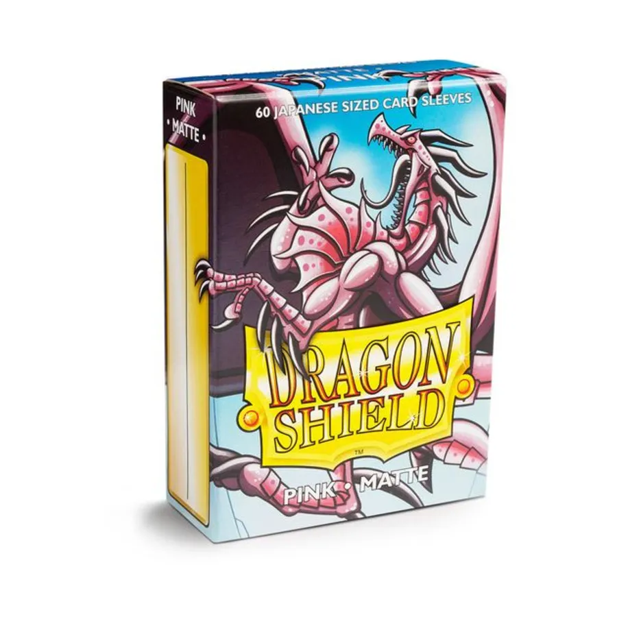

Японские рукава – матовый розовый (60), Dragon Shield - Card Sleeves - Japanese