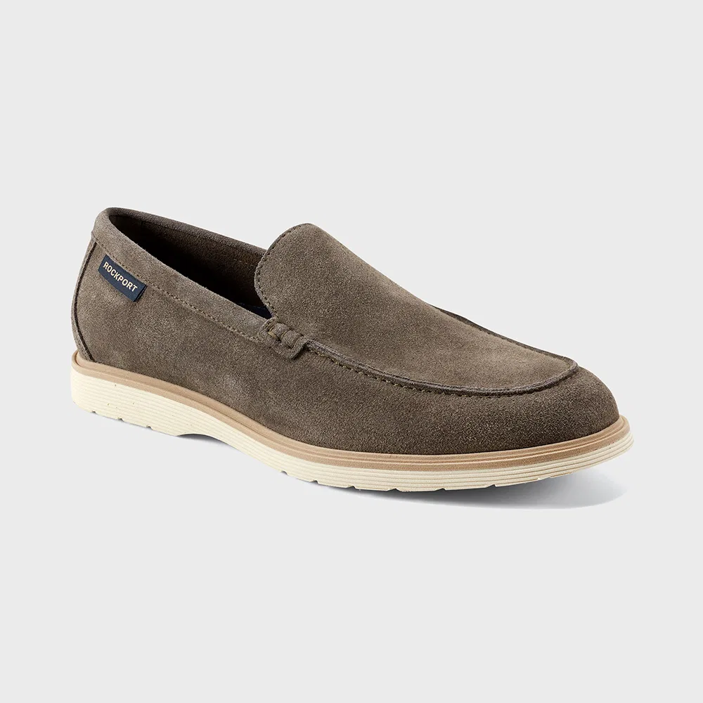 Мужские слипоны Hayward тёмно-зелёные от Rockport