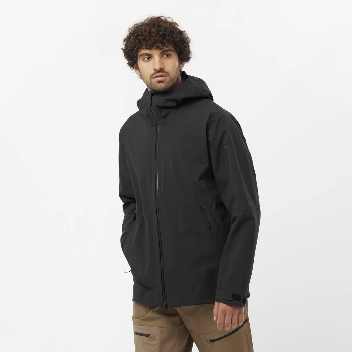 

Мужская водонепроницаемая куртка Salomon Outerpath 2.5L, черный
