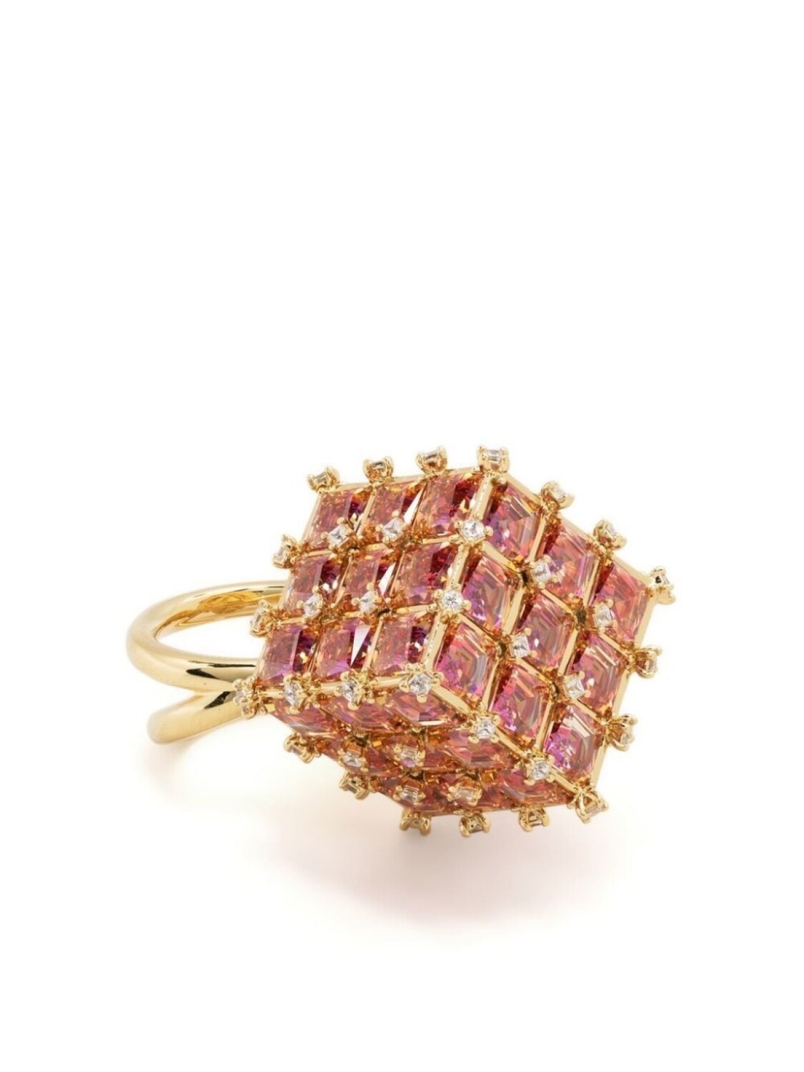 

Кольцо Curiosa Swarovski, золотой