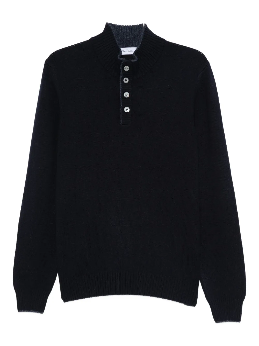 

Свитер с высоким воротником Gran Sasso, синий