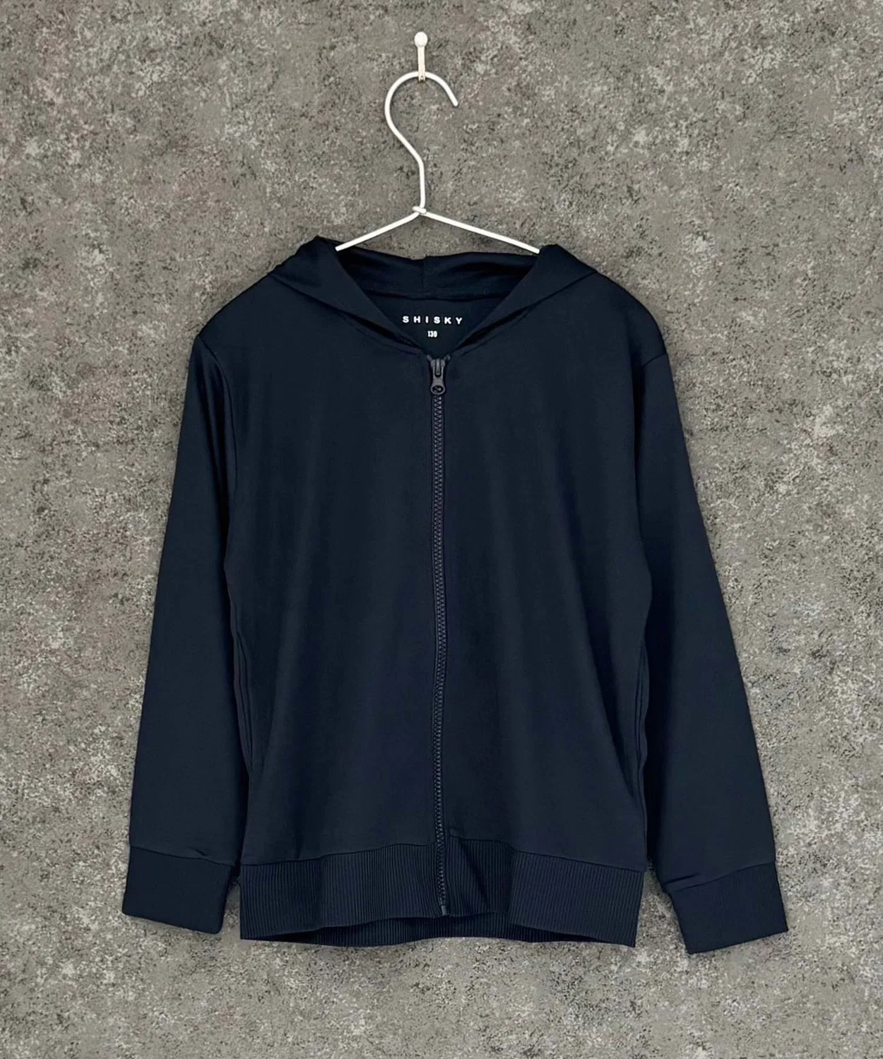 Детская молния-худи Dry Zip Up Hoodie бренд ZOZO, цвет тёмно-синий
