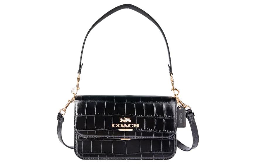 

Сумка через плечо Brynn из коровьей кожи COACH черная
