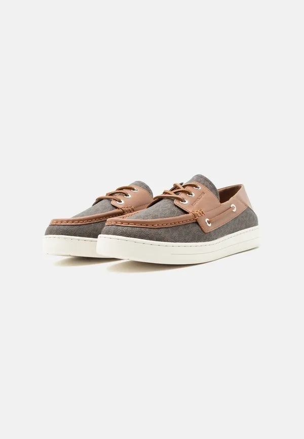 Лоферы aiden без шнурков, коричневые/разноцветные Michael Kors, Brown/Multi-Coloured — фото 2