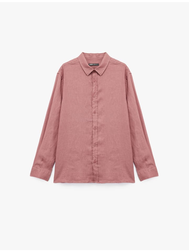 

KOTON Рубашки с длинными рукавами, розовые