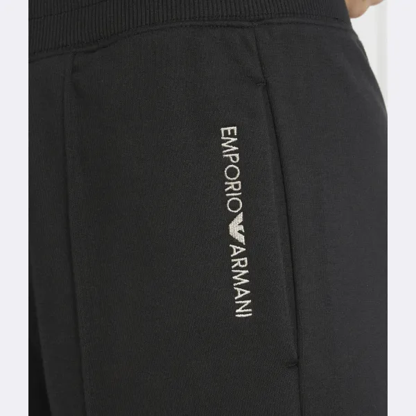 Спортивные брюки для отдыха обычного кроя Emporio Armani, черный — фото 4