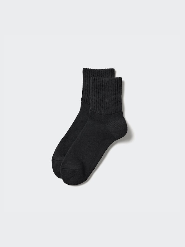 

Полуноски мягкий ворс Uniqlo, черный