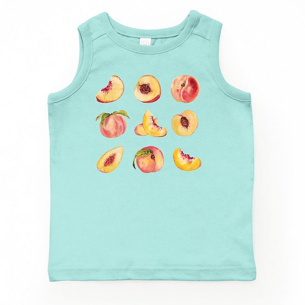 

Молодежный топ Peach chart The Juniper Shop, Seafoam