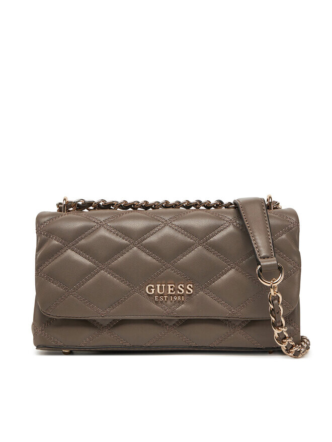 

Вечерняя сумка Guess, коричневый, Черный, Вечерняя сумка Guess, коричневый