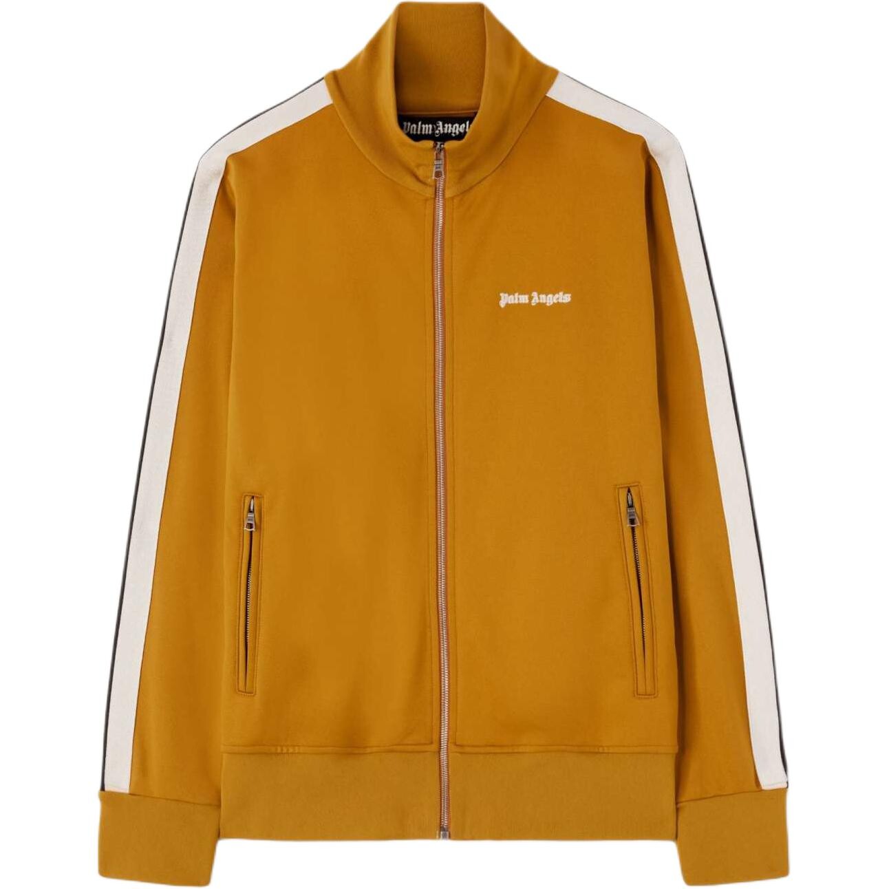 

Куртка на молнии с вышитым логотипом Palm Angels, цвет Golden Brown