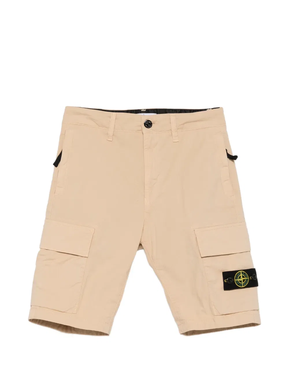 Шорты с накладными карманами Stone Island Junior, нейтральный