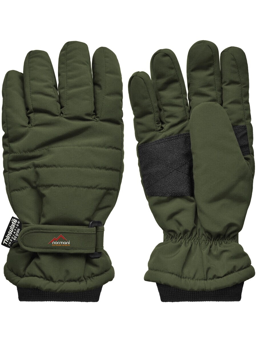 

Спортивные перчатки Normani SNOWGUARD PRO, оливковый