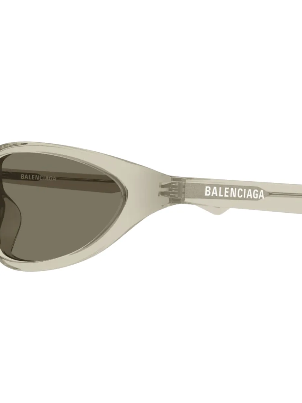 Солнцезащитные очки в оправе 'кошачий глаз' Balenciaga Eyewear, серый — фото 3