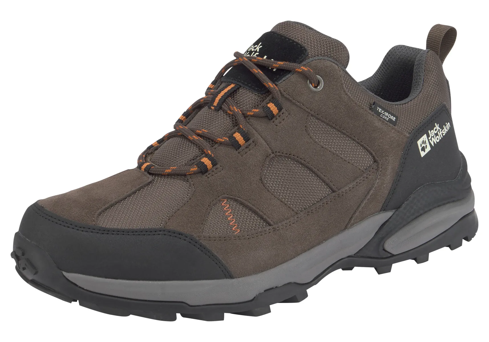 

Кроссовки Jack Wolfskin "TRAIL HIKER TEXAPORE LOW M", водонепроницаемые, коричневый