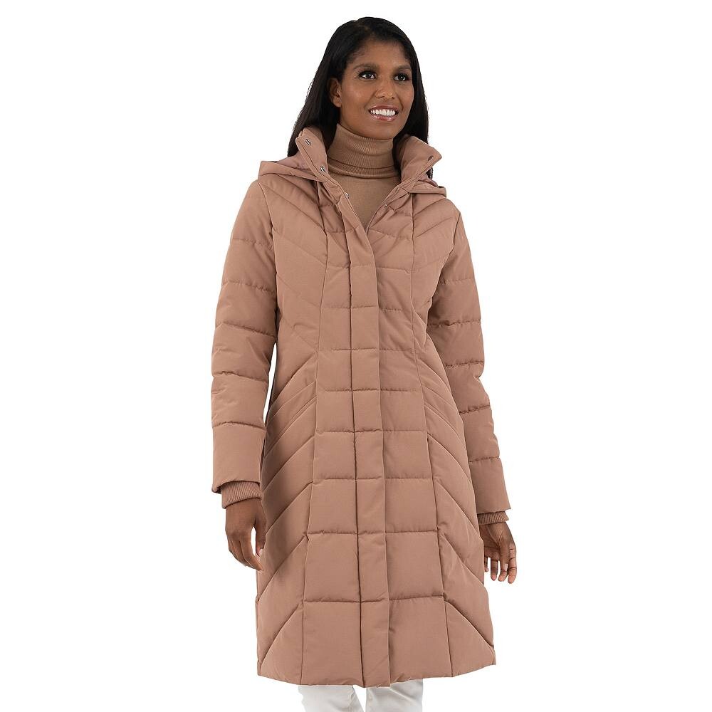 

Женское длинное пуховик Fleet Street, цвет Warm Taupe