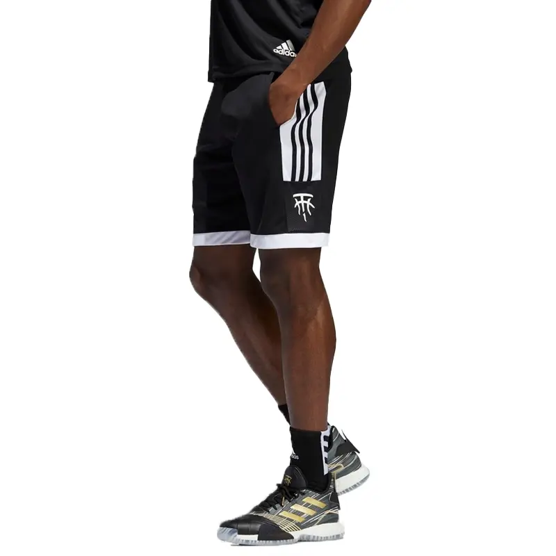 T Mac повседневные шорты мужские черные Adidas, черный — фото 4
