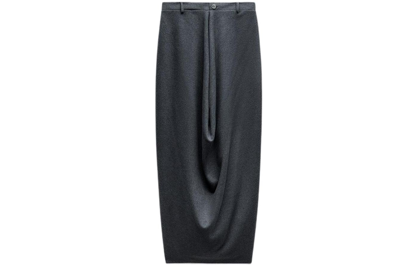 

Платье без рукавов женское серое Zara