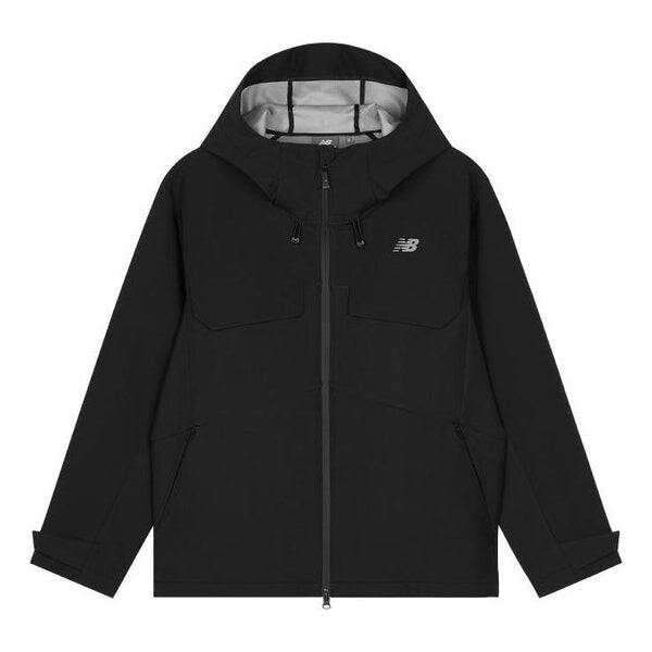

Куртка беговая куртка New Balance, черный