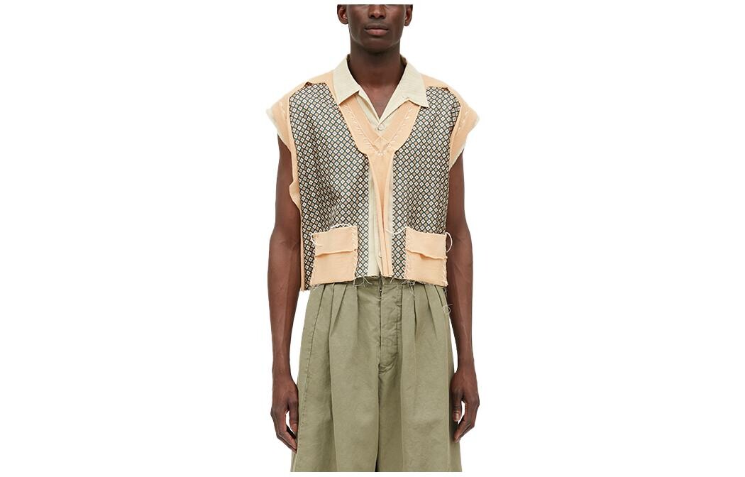 

Жилет мужской пастельно-желтый Maison Margiela, светло-желтый