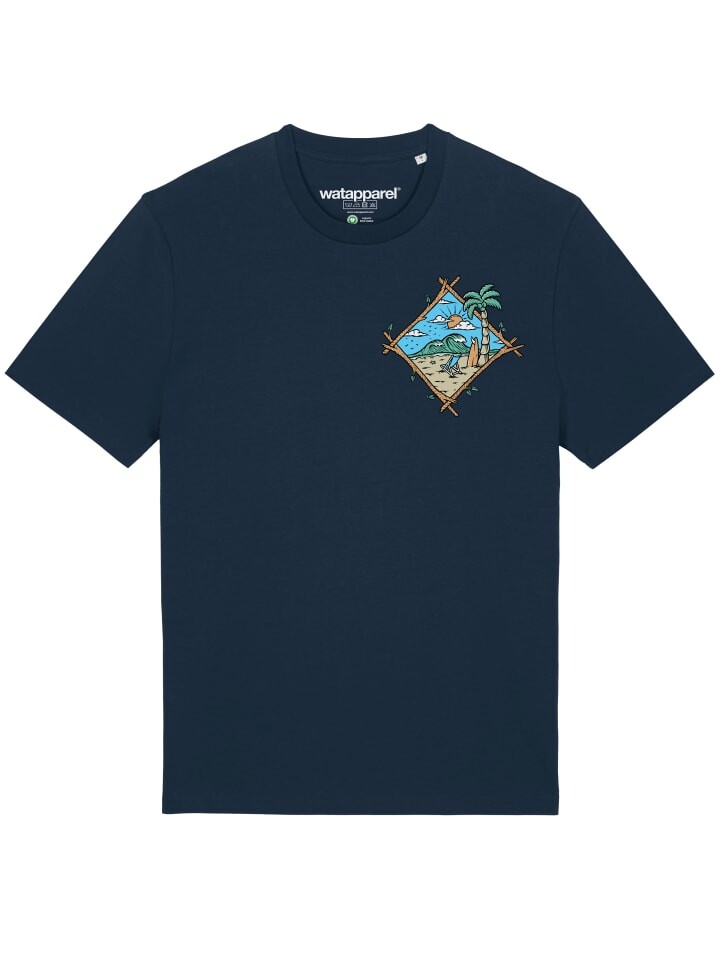 

Футболка wat Apparel, темно-синий